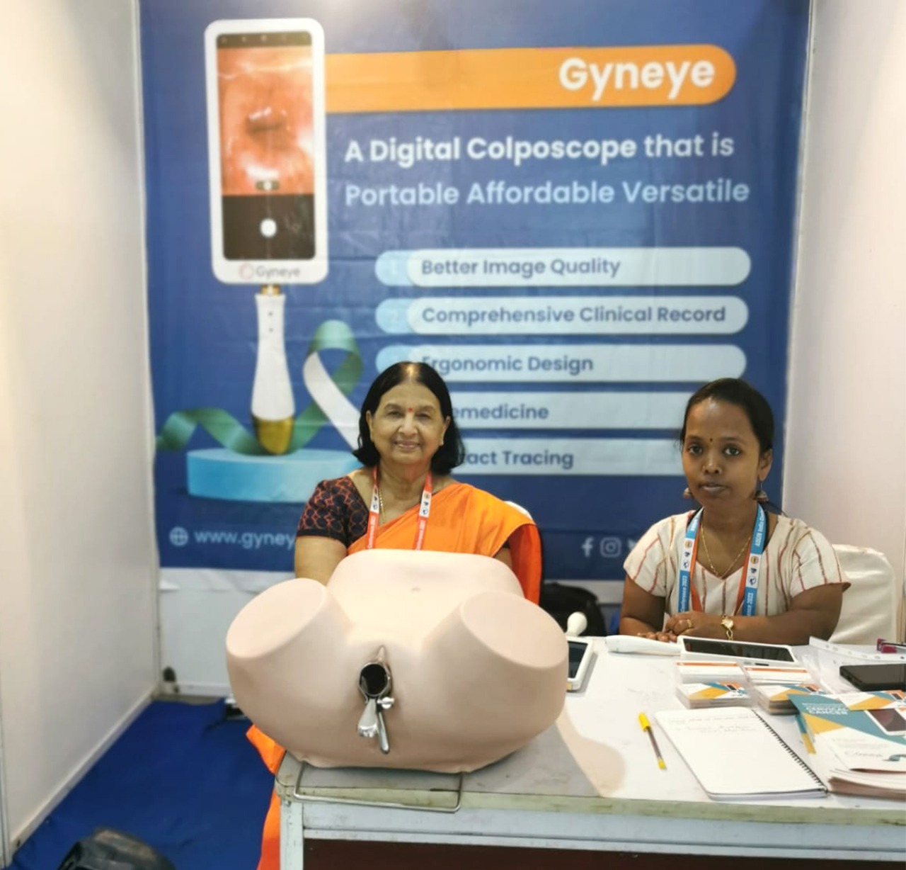 Gyneye at AOGIN India Conference 2023 – Advancing Innovation in Women’s Health.